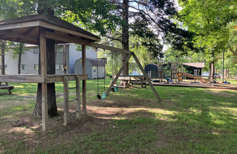 Playground at Green Valley Resort.