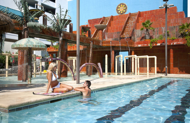 Outdoor pool at Landmark Resort.