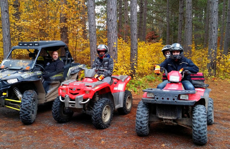 ATV at Schatzi's 4 Seasons Resort.