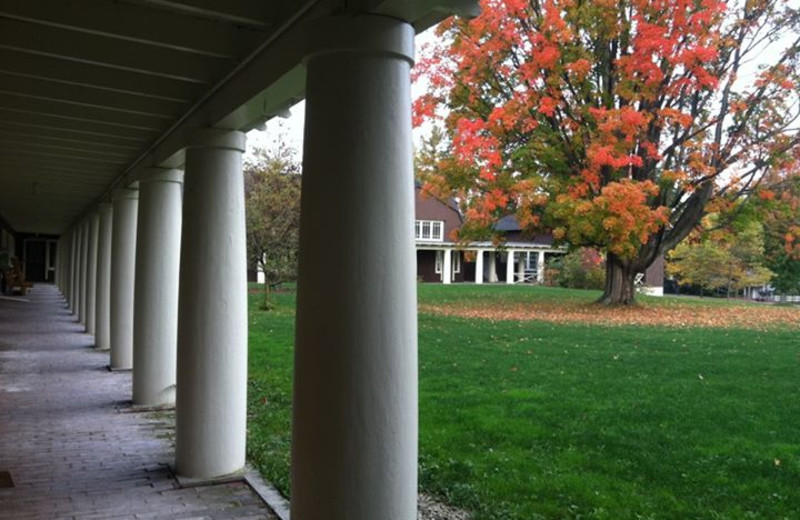 Art Quad at Chautauqua Institution.