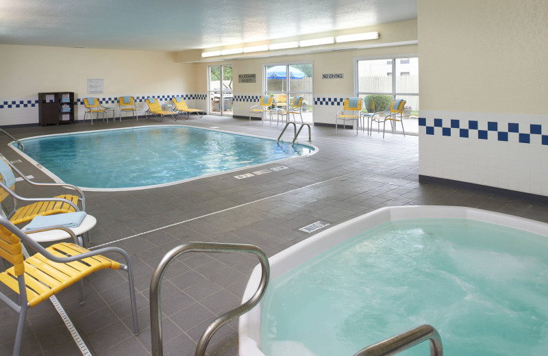 Indoor pool at Fairfield Inn Port Huron.