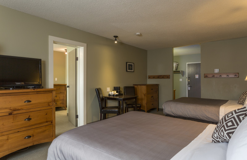 Guest room at Red Tree Lodge.