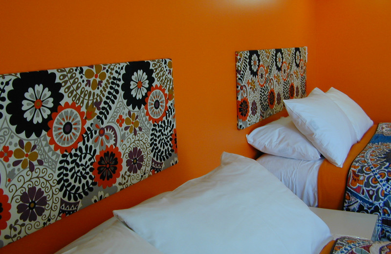 Guest room at Miami Motel.