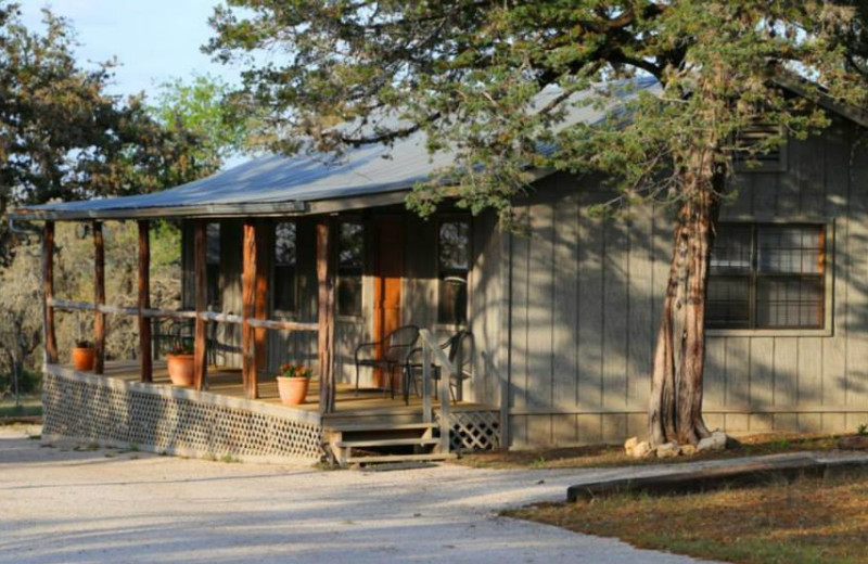 Cabin exterior at West 1077 Guest Ranch.