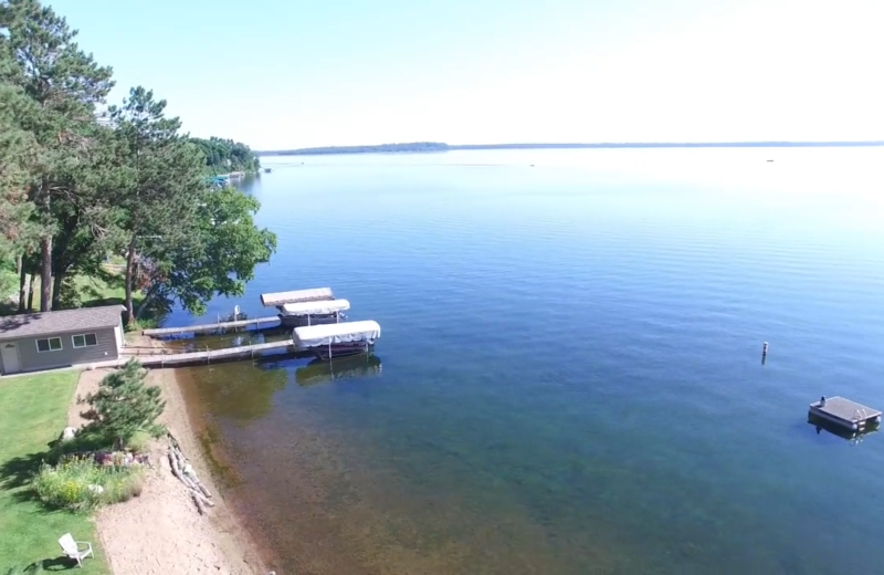 Lake view at Lykins Pinehurst Resort.