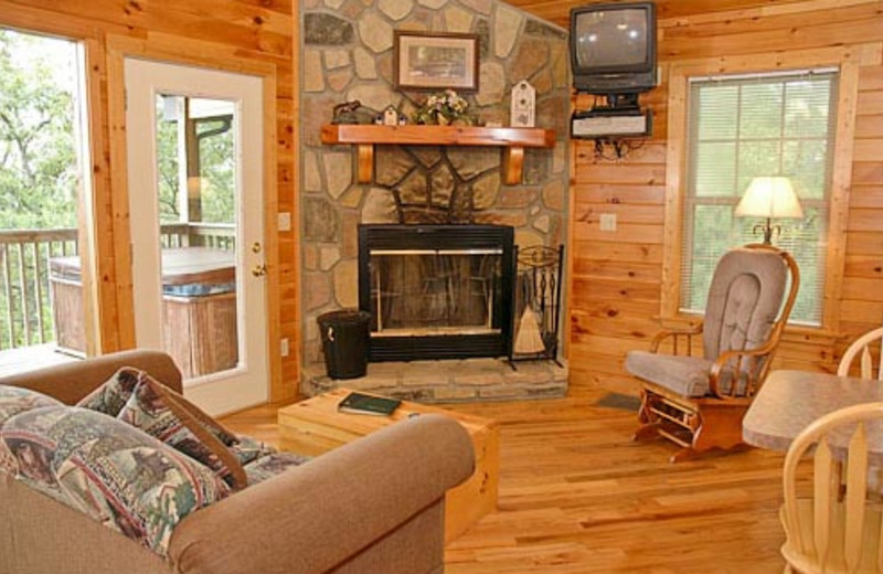 Vacation Rental Interior at Volunteer Cabin Rentals