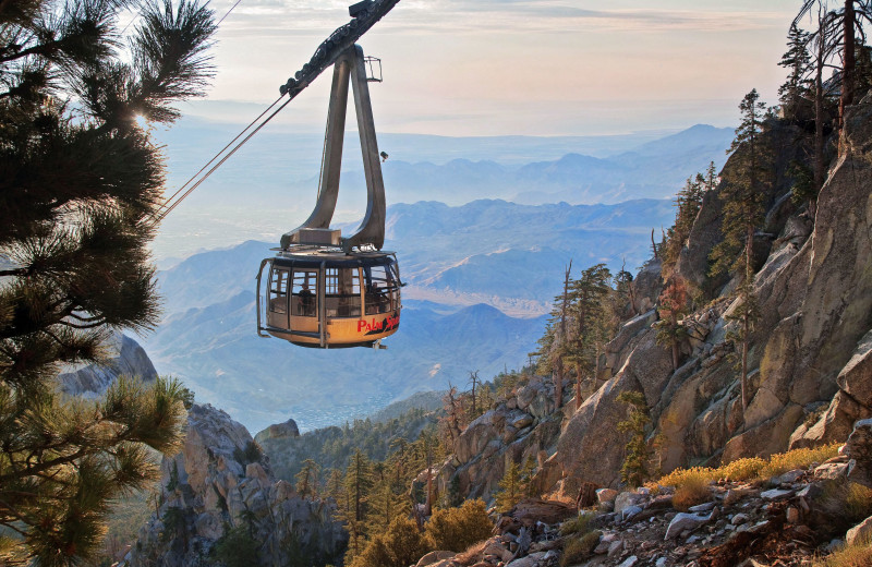 Mountain tram near Altez Vacations - Palm Springs.