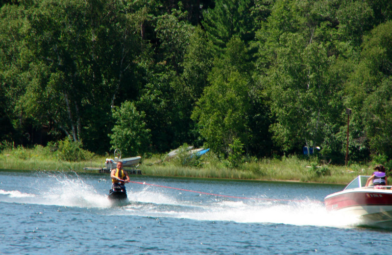 Water activities at Pine Terrace Resort.