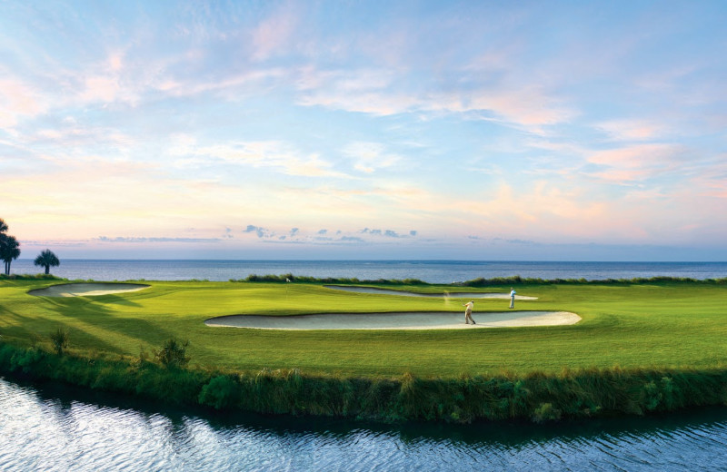 Golf course at Fripp Island Golf & Beach Resort.