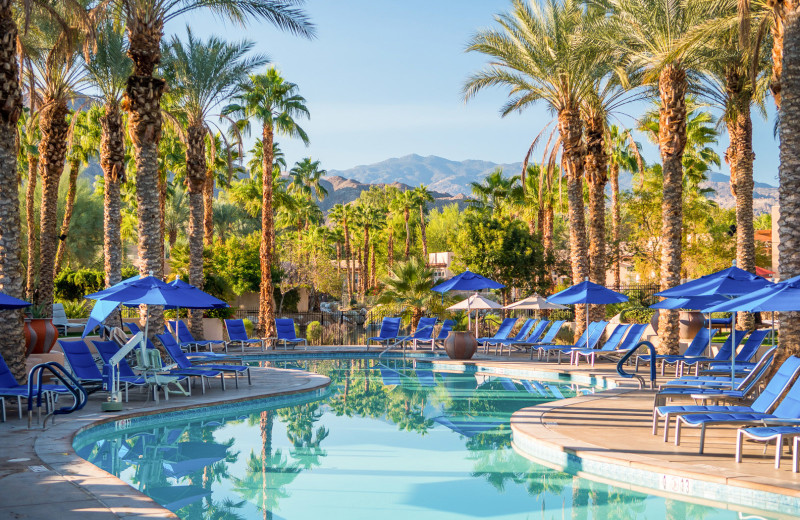 Outdoor pool at Hyatt Regency Indian Wells Resort 