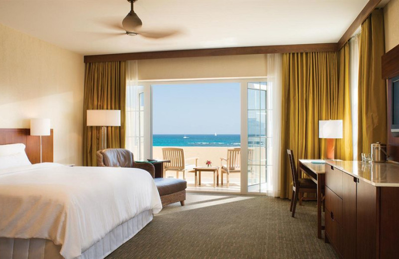 Guest room at The Westin Dawn Beach Resort & Spa.