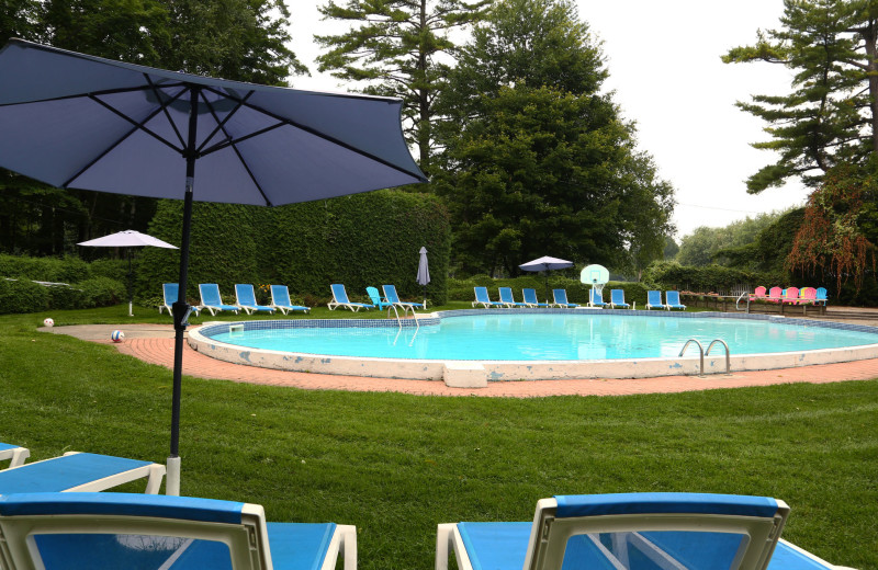 Outdoor pool at The Briars.