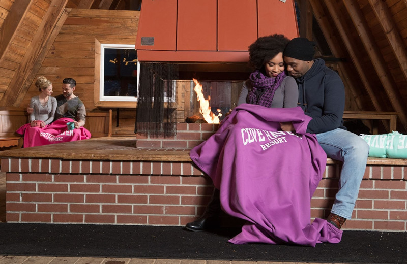 Couple at Cove Haven Entertainment Resorts.