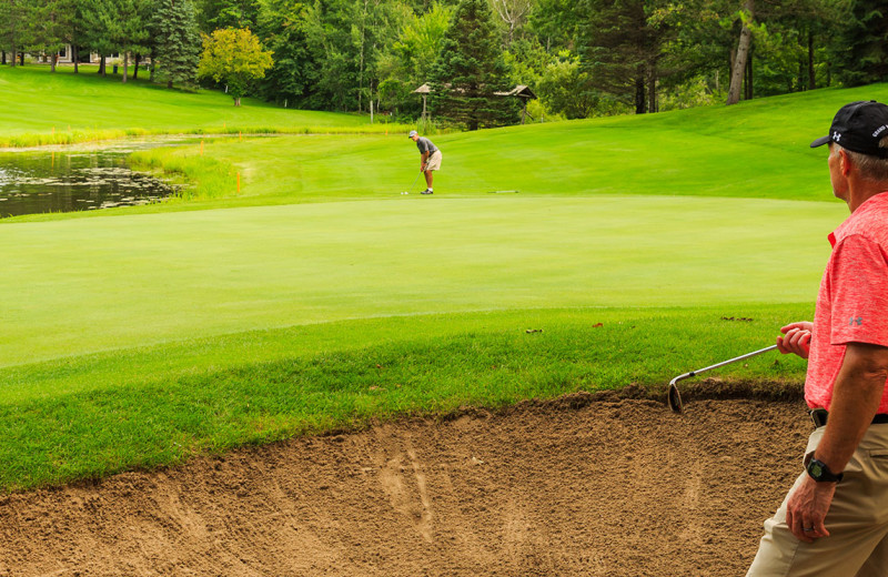 Golf course at Grand View Lodge.