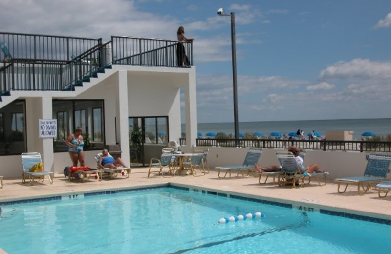 Pool View at Holiday Sands Resort