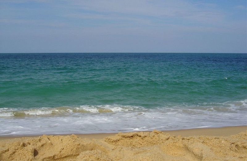 The beach near Knights Inn Hallandale Beach.