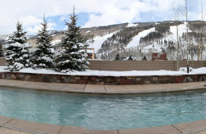 Pool at Sun Vail Condominiums.