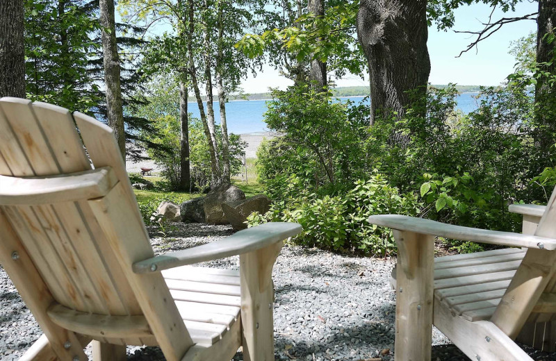 Rental view at Acadia Cottage Rentals.