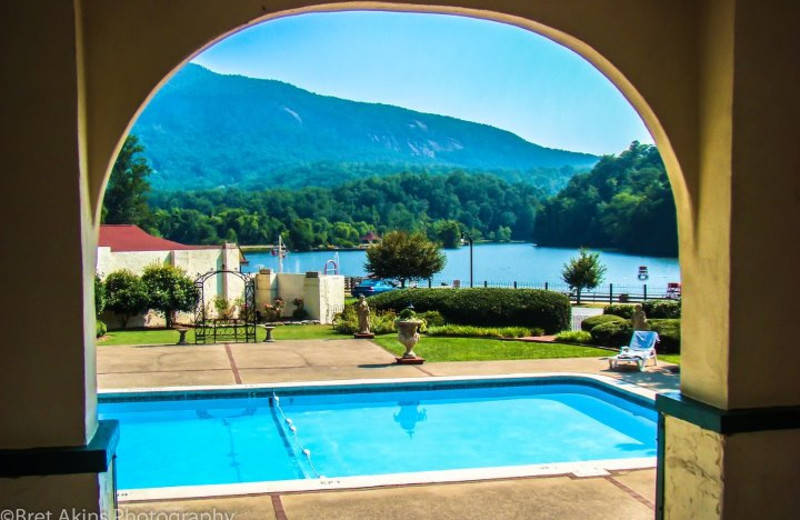 Outdoor Pool at The Lake Lure Inn and Spa