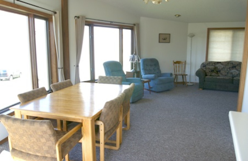 Cabin Interior at Shamrock Marina & Resort