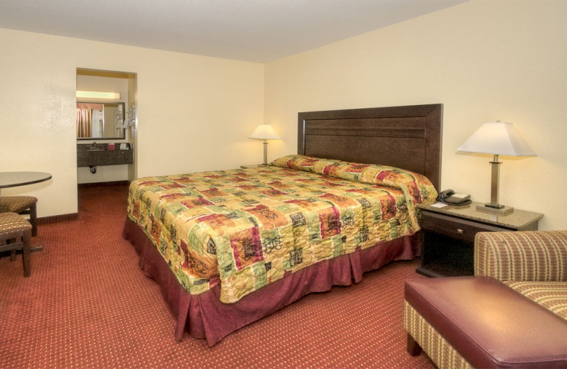 Guest room at Relax Inn 