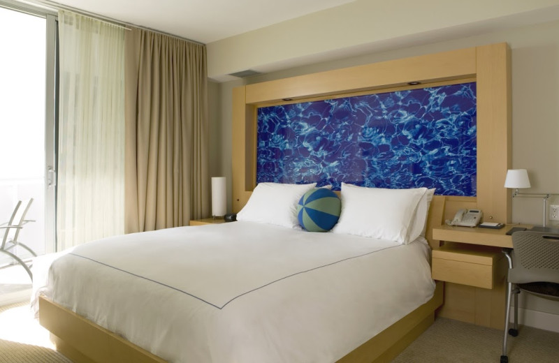 Guest room at Marenas Resort.