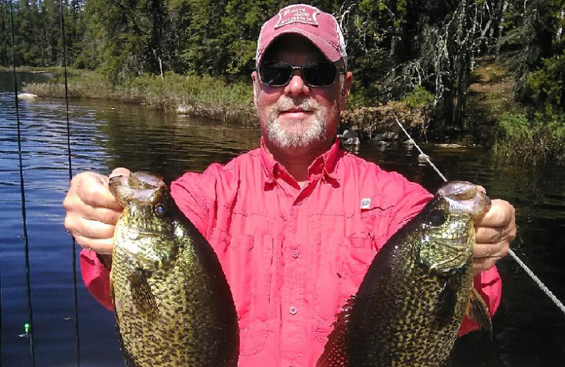 Fishing at Rainy Lake Houseboats.