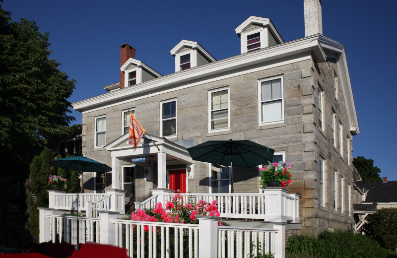 Exterior view of Old Granite Inn.