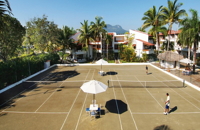 Tennis Court View at Barcelo Puerto Plata 