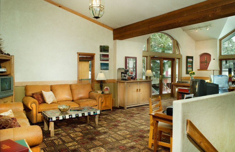 Lobby at Lift House Lodge.