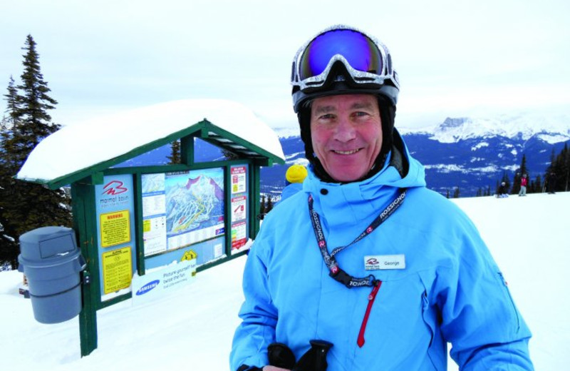 Ski instructor at Astoria Hotel.