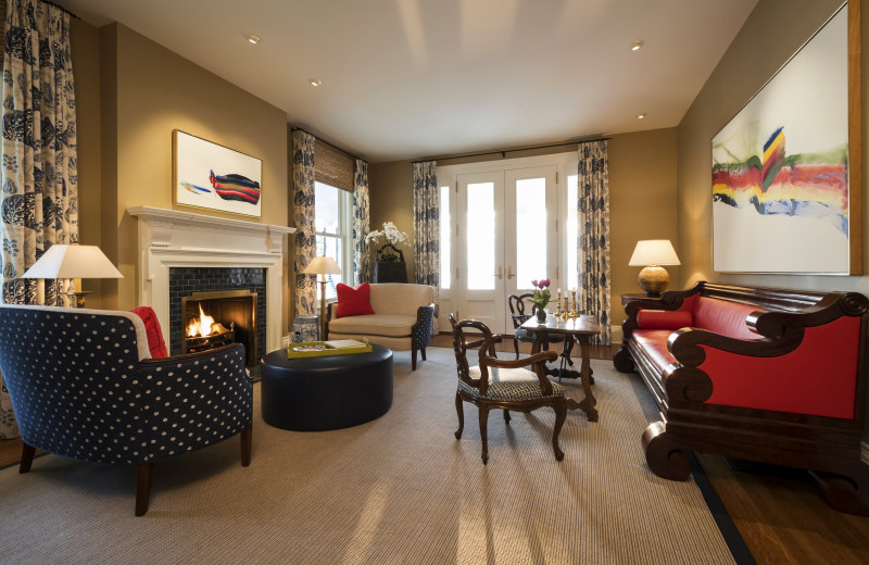 Living room at The Inns of Aurora.