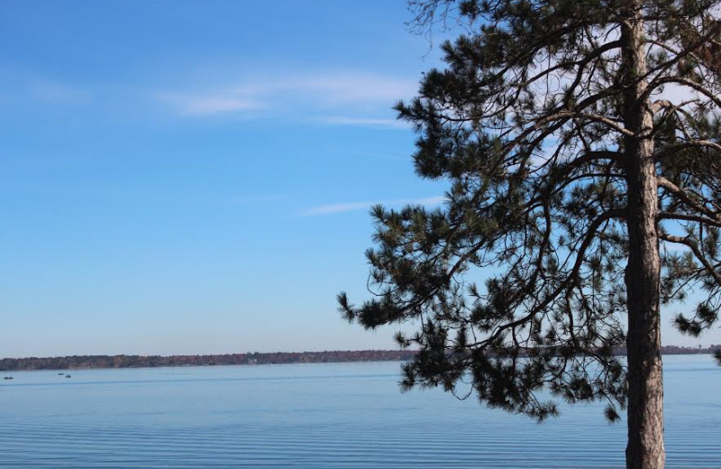 Lake view at Quarterdeck Resort.