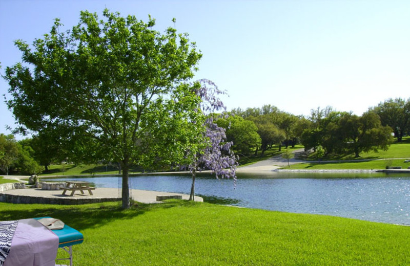 Beautiful Lake View at Stablewood Springs Resort