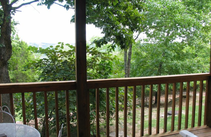 Balcony view at The Village At Indian Point.