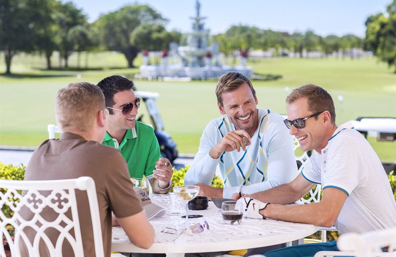 Dining at Trump National Doral Miami.