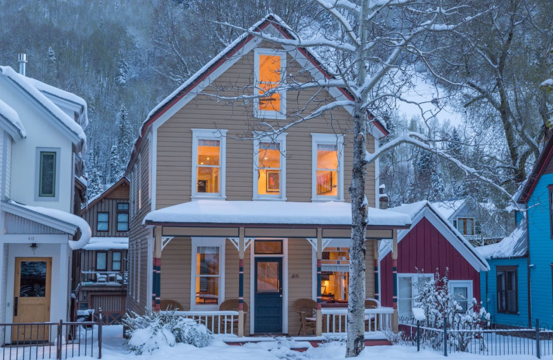 Rental exterior at Welcome to Telluride Vacation Rentals.