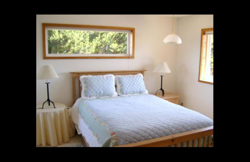Rental bedroom at Manzanita Rental Company.