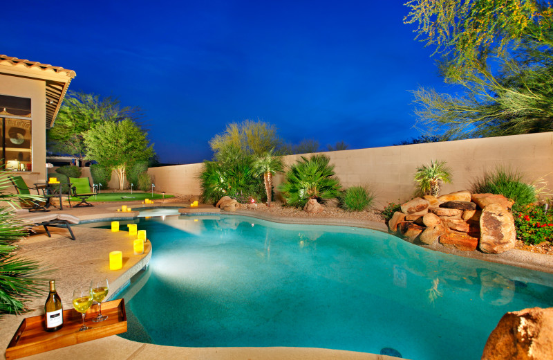Rental pool at Arizona Vacation Rentals.