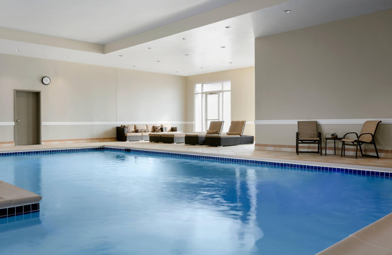 Indoor pool at Bridgewater Marriott.