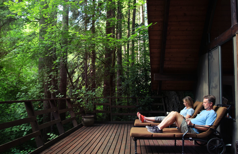 Couple at Zen River Retreat.