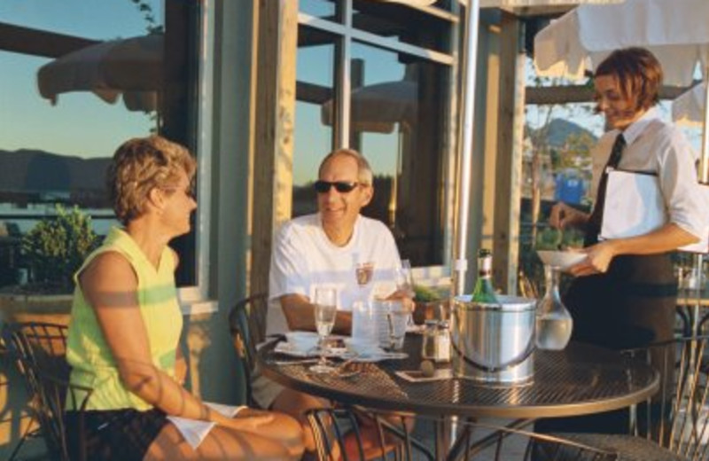 Lunch on the Patio at The Chrysalis Inn 