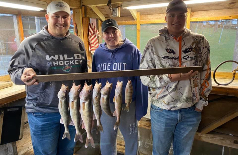 Fishing at Hide Out Resort.