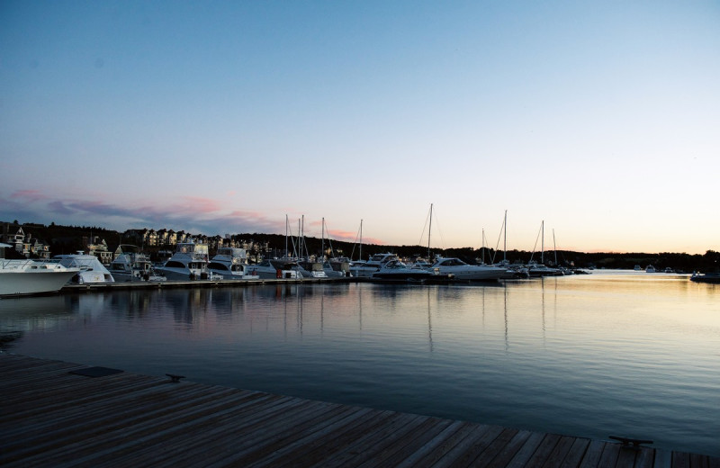 Lake view at Bay Harbor Village Hotel & Conference Center.