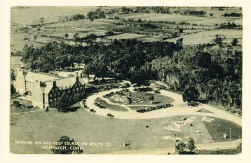 The Spa at Norwich Inn's humble beginnings in 1929.