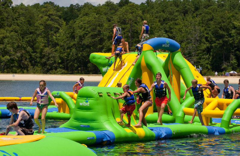 Beach activities at Callaway Gardens.