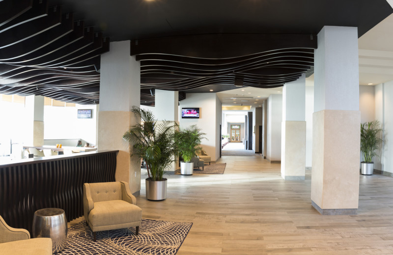 Lobby at South Shore Harbour Resort & Conference Center.