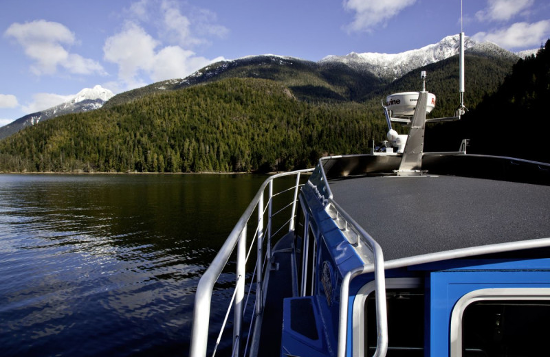 Fishing at Long Beach Lodge Resort.