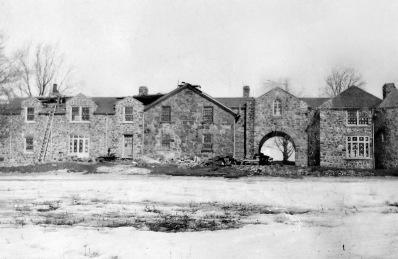 Historic photo of Ste. Anne's Spa.
