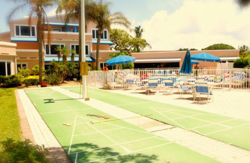 Shuffleboard at Sand Cay Beach Resort.